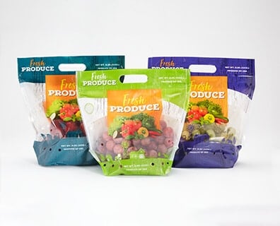 Standup Pouch Produce Food Packaging